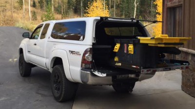 Toyota Tacoma, White, CargoGlide