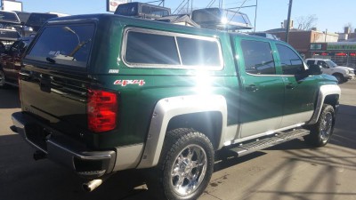 2015 Chevy Silverado CX-Series, G7J Green