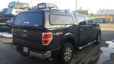 Ford F-150, ARE Fiberglass Toolbox Topper
