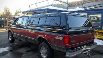 1996 Ford F150, CX w/ Windoors, Yakima Rack