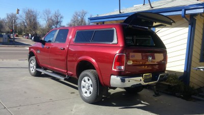 2014 Dodge Ram, ARE Z-Series Topper w/ Fascia Sliders PRP