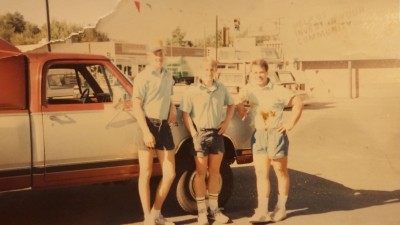 Vintage Photo, circa 1985, Frank Tom & Dan