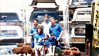 Vintage Photo, circa 1987, Murray/ Fania Clans