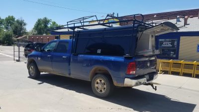 2011 Ram 2500 LB, ARE 36″ DCU, ColminnX Rack