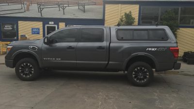2016 Nissan Titan, ARE CX-Series, Vented Windoors