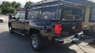 2016 Chevy Silverado Dually, ARE DCU, Colminn-X Rack