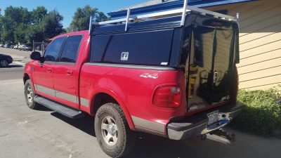 2008 F150, ARE DCU Black, Ladder Rack