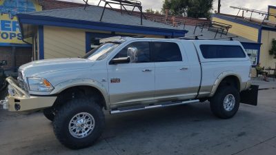 2011 Ram 2500, V-Series, Rack, Lightbars