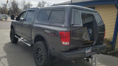 2008 Nissan Titan, CX-Series, Full Walk-In Rear Door