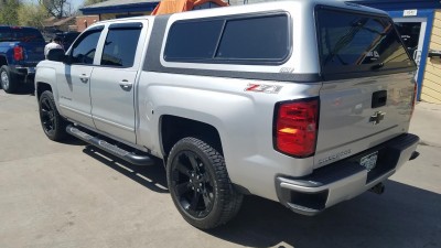 2017 Chevy, ARE Overland, Silver