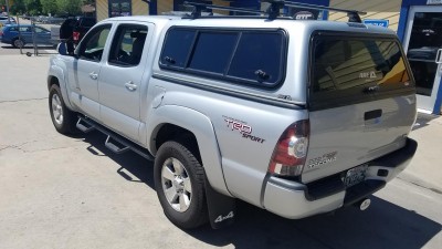 2014 Tacoma, ARE V-Series, Yakima Core Bars
