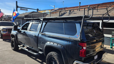 2022 Chevy HD, ColminnX Rack